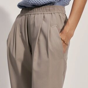 Varley Tacoma Straight Pleat Pant, Small, Excellent Condition